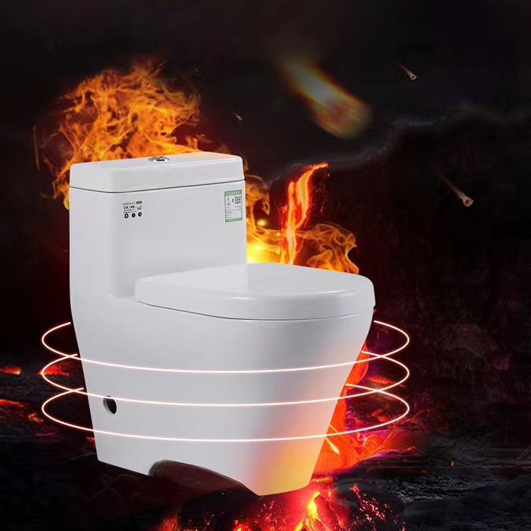 Porcelain Siphon Jet Toilet Floor Mounted One Piece Toilet Urine Toilet