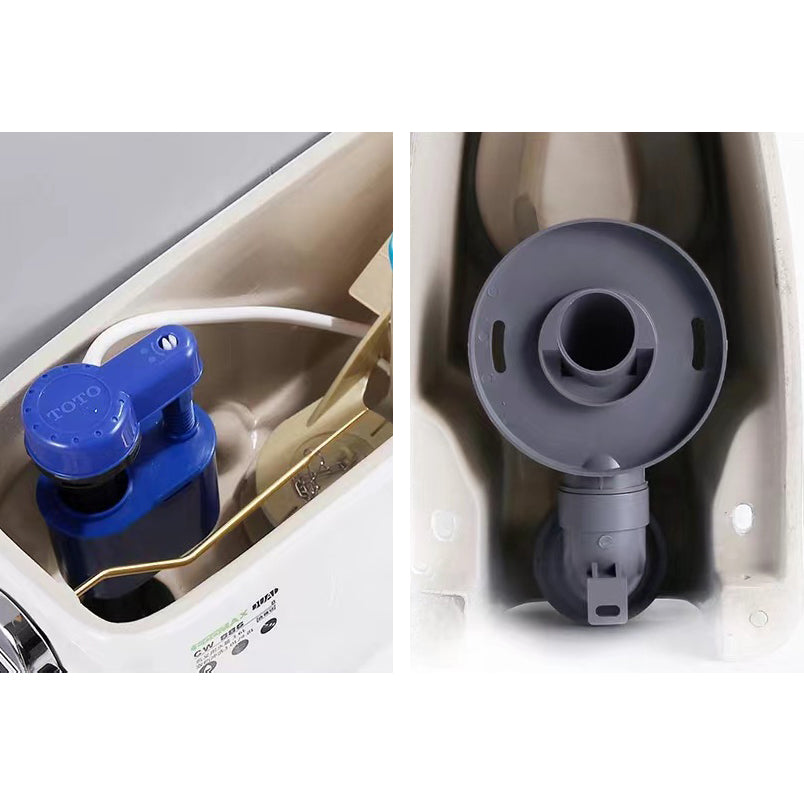 Porcelain Siphon Jet Toilet Floor Mounted One Piece Toilet Urine Toilet