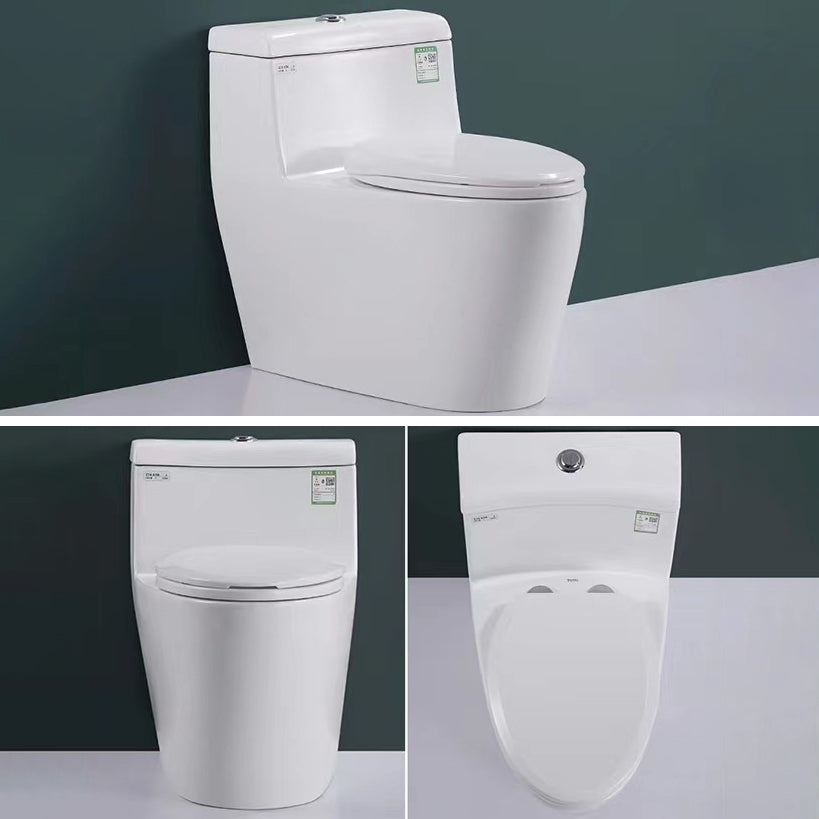 Porcelain Siphon Jet Toilet Floor Mounted One Piece Toilet Urine Toilet