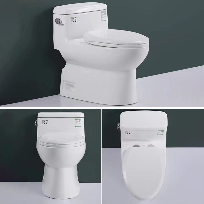 Porcelain Siphon Jet Toilet Floor Mounted One Piece Toilet Urine Toilet
