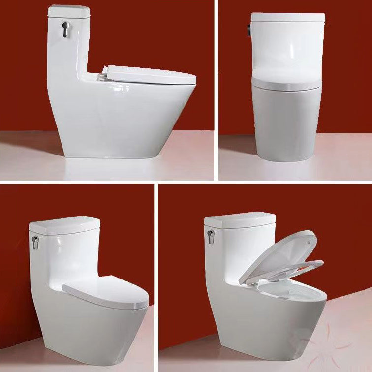 Porcelain Siphon Jet Toilet Floor Mounted One Piece Toilet Urine Toilet