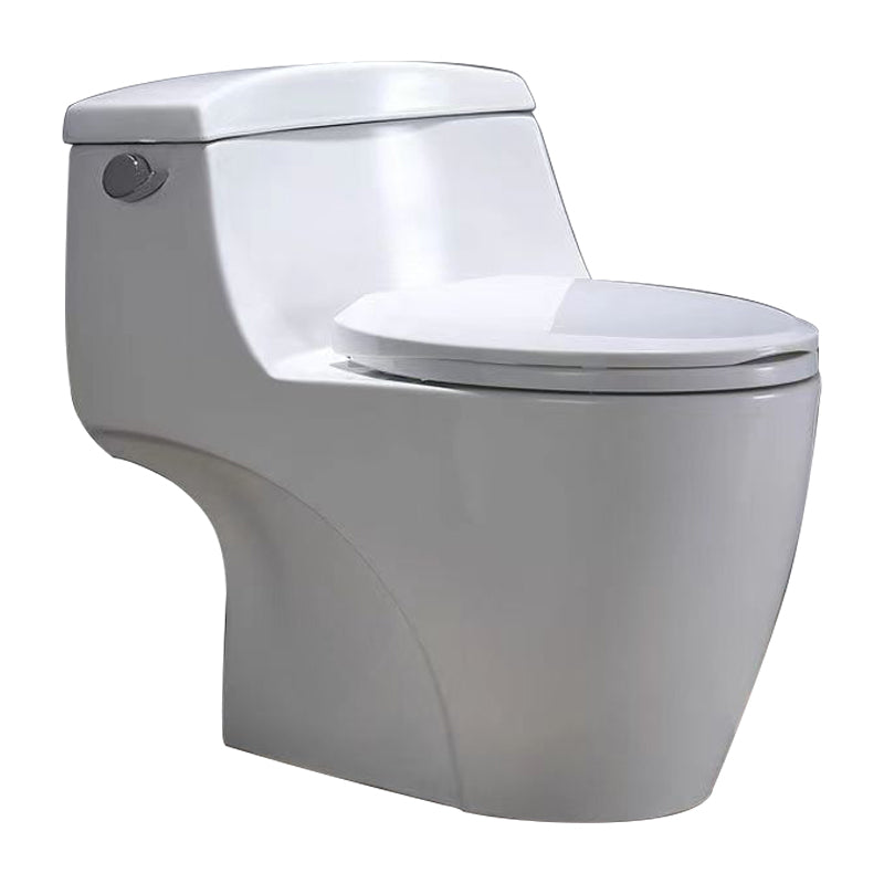 Porcelain Siphon Jet Toilet Floor Mounted One Piece Toilet Urine Toilet