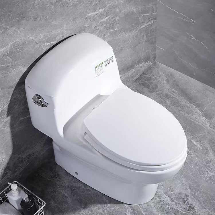 Porcelain Siphon Jet Toilet Floor Mounted One Piece Toilet Urine Toilet