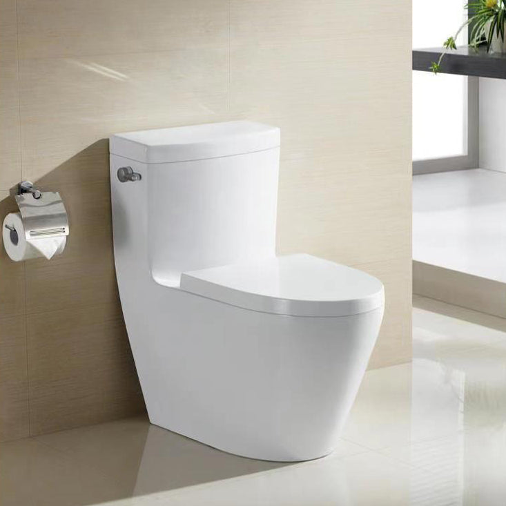 Porcelain Siphon Jet Toilet Floor Mounted One Piece Toilet Urine Toilet