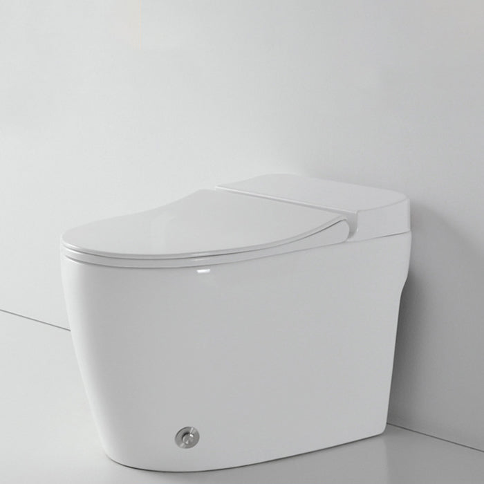 Modern Siphon Jet Toilet Concealed Tank Flush Toilet with Toilet Seat