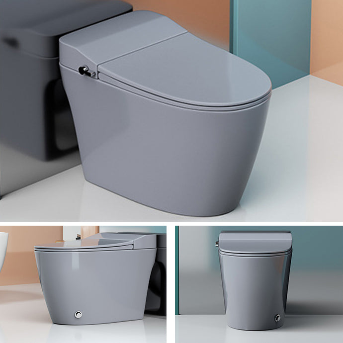 Modern Siphon Jet Toilet Concealed Tank Flush Toilet with Toilet Seat