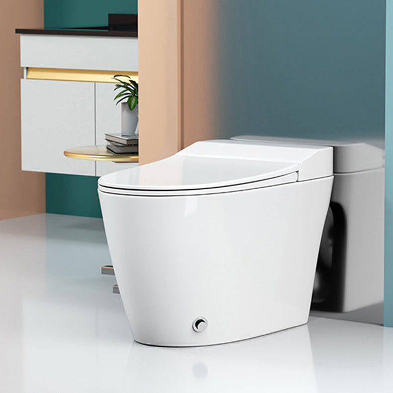 Modern Siphon Jet Toilet Concealed Tank Flush Toilet with Toilet Seat