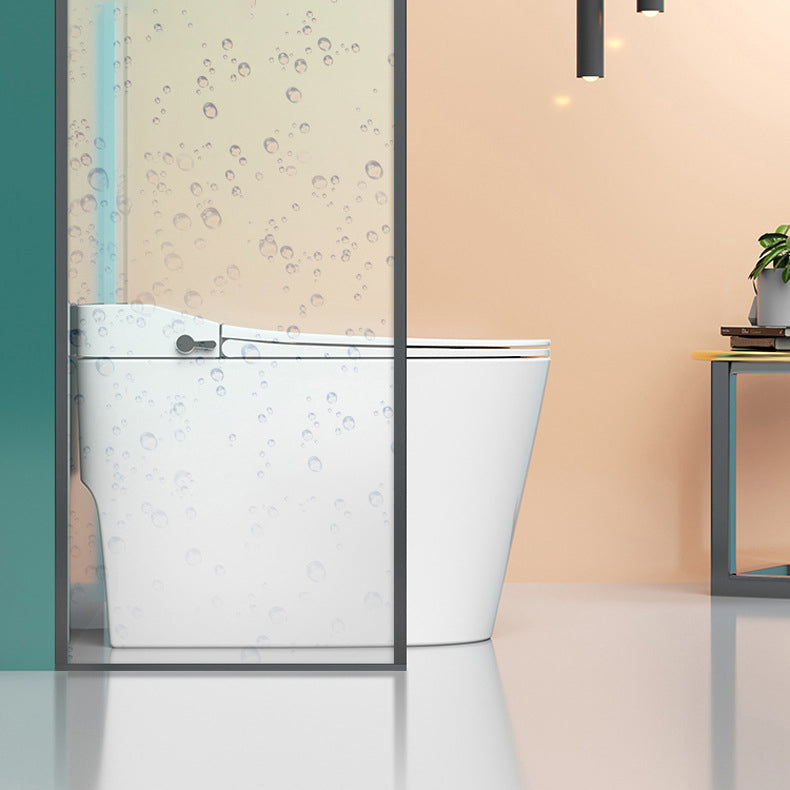 Modern Siphon Jet Toilet Concealed Tank Flush Toilet with Toilet Seat