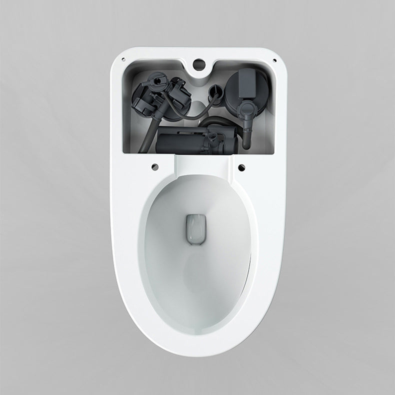 Modern Siphon Jet Toilet Concealed Tank Flush Toilet with Toilet Seat