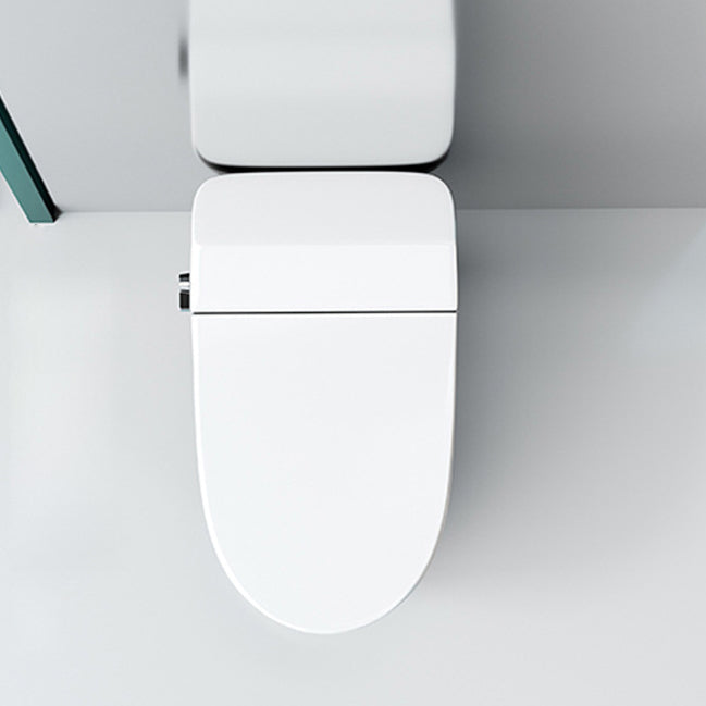 Modern Siphon Jet Toilet Concealed Tank Flush Toilet with Toilet Seat