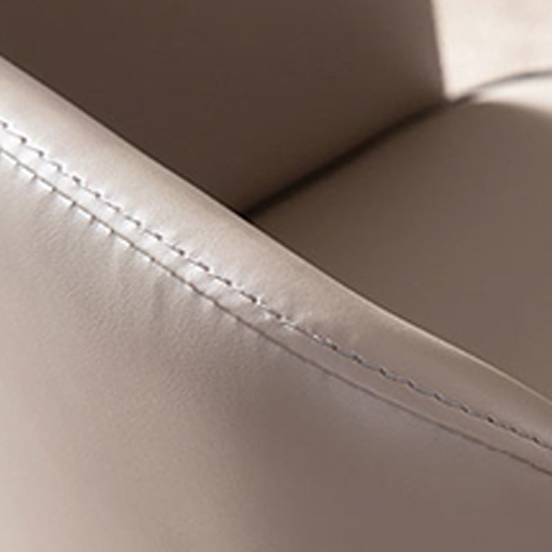 Upholstered Dining Chair Contemporary Kitchen Dining Arm Chair with Wood Legs