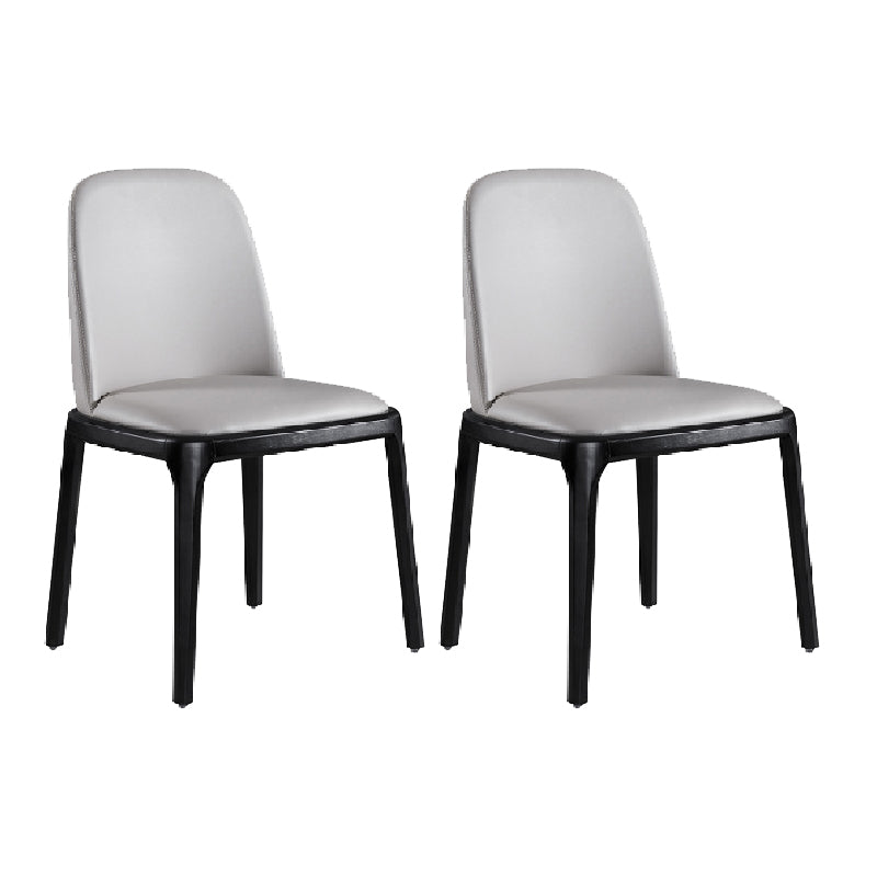 Contemporary Chair Solid Back Dining Room Chair for Dining Room
