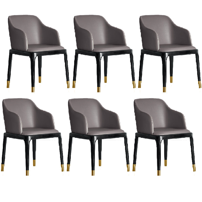 Contemporary Chair Solid Back Dining Room Chair for Dining Room