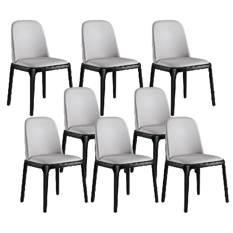 Contemporary Chair Solid Back Dining Room Chair for Dining Room