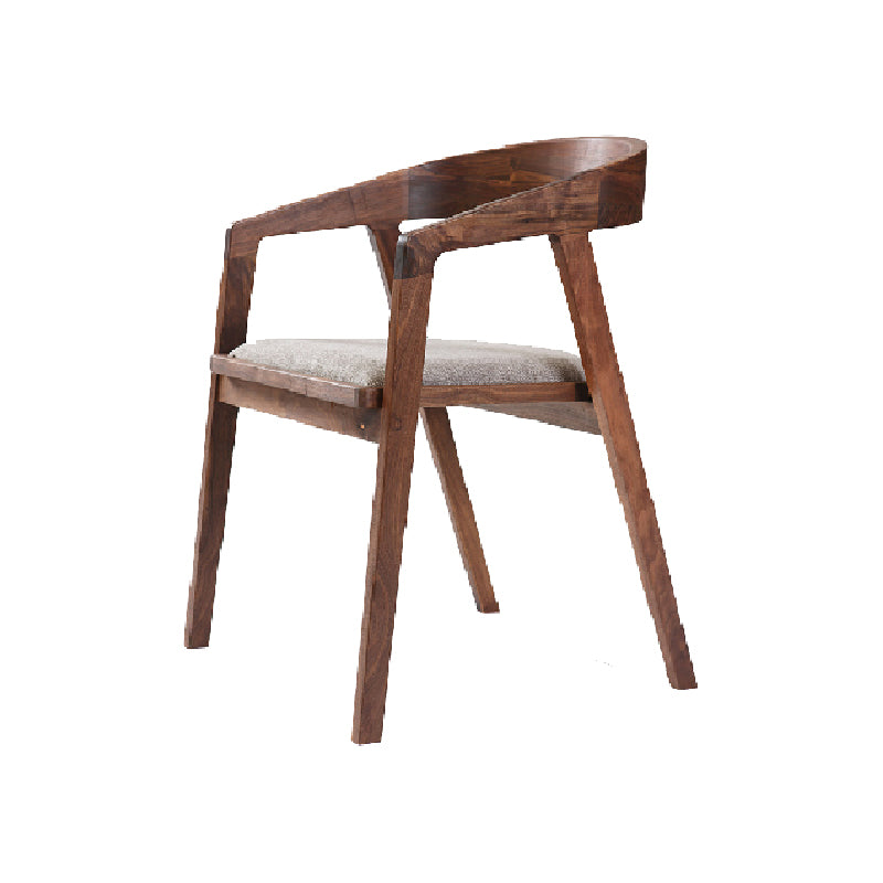Wood Side Dining Chairs Contemporary Kitchen Dining Armchair