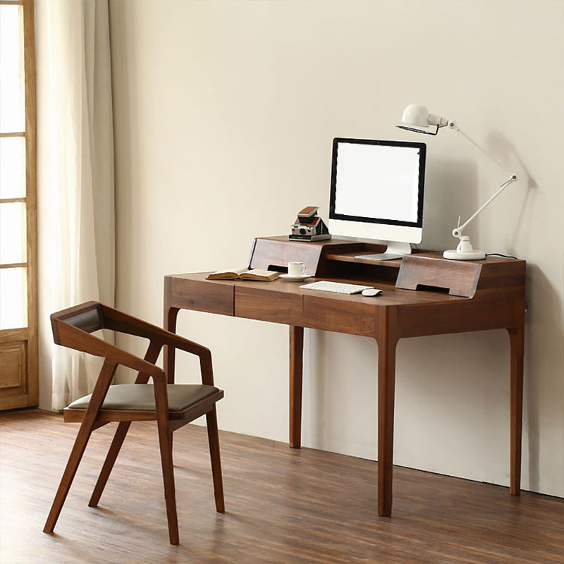 Contemporary Kitchen Dining Armchair Wood Side Dining Chairs