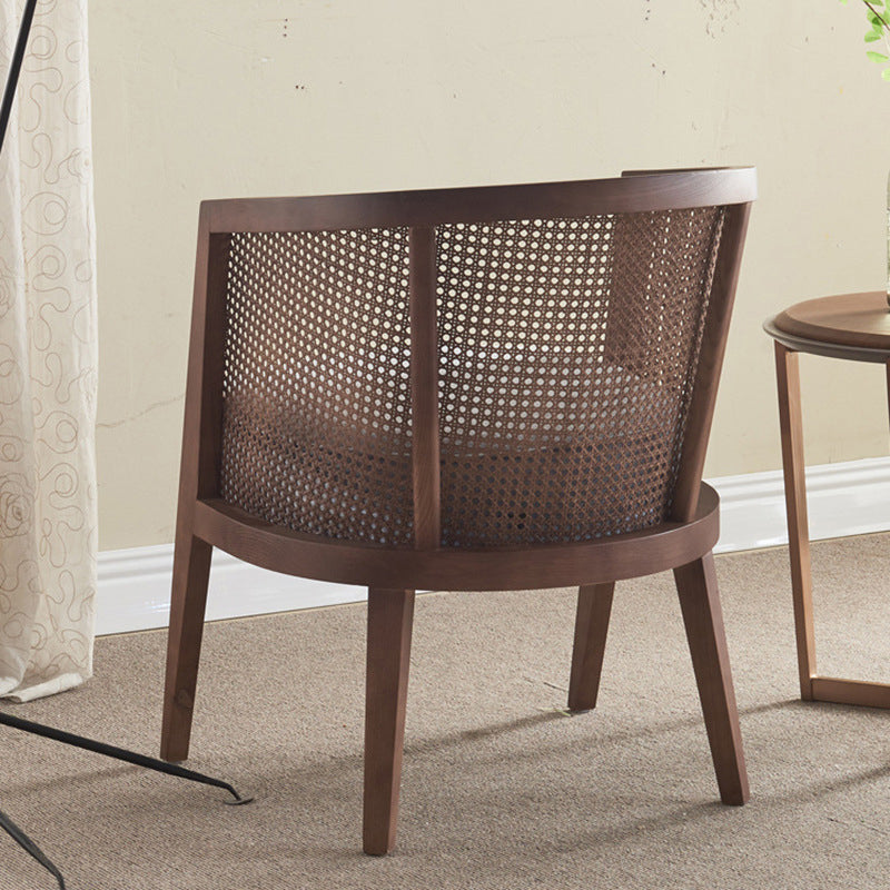 Traditional Arm Chair Wood Windsor Back Dining Room Chair for Home