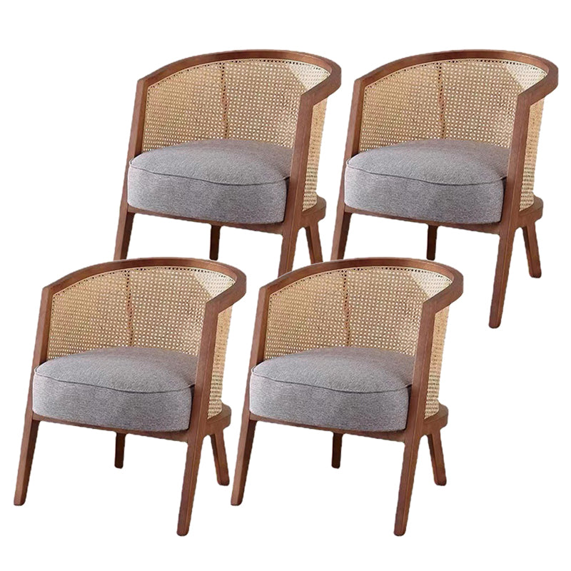 Traditional Arm Chair Wood Windsor Back Dining Room Chair for Home