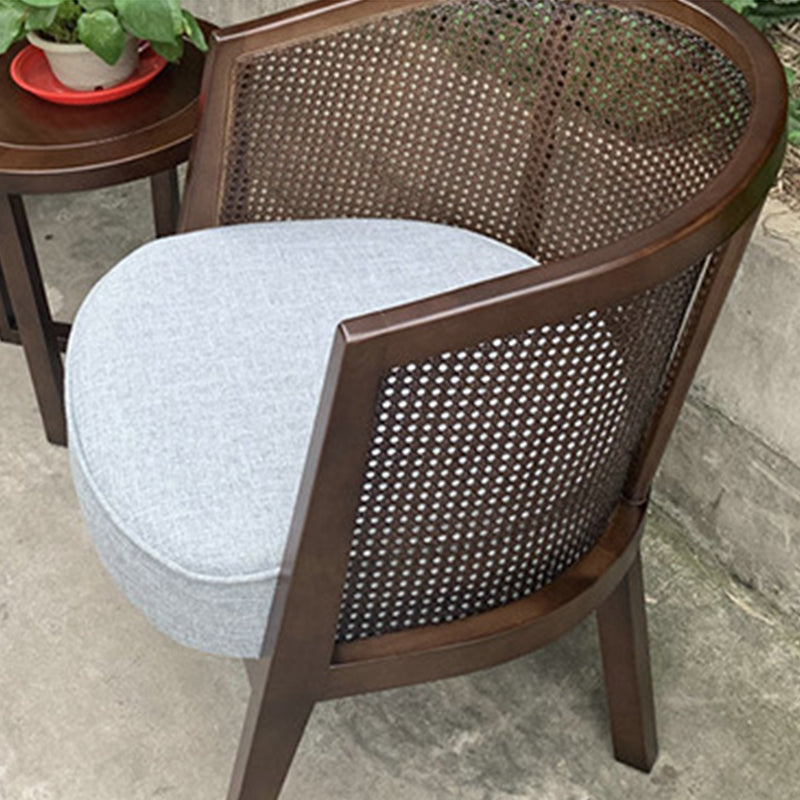 Traditional Arm Chair Wood Windsor Back Dining Room Chair for Home