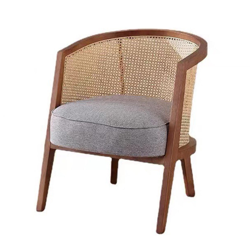 Traditional Arm Chair Wood Windsor Back Dining Room Chair for Home