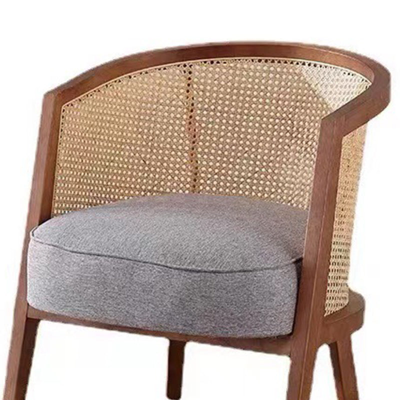 Traditional Arm Chair Wood Windsor Back Dining Room Chair for Home