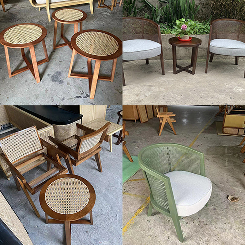 Traditional Arm Chair Wood Windsor Back Dining Room Chair for Home