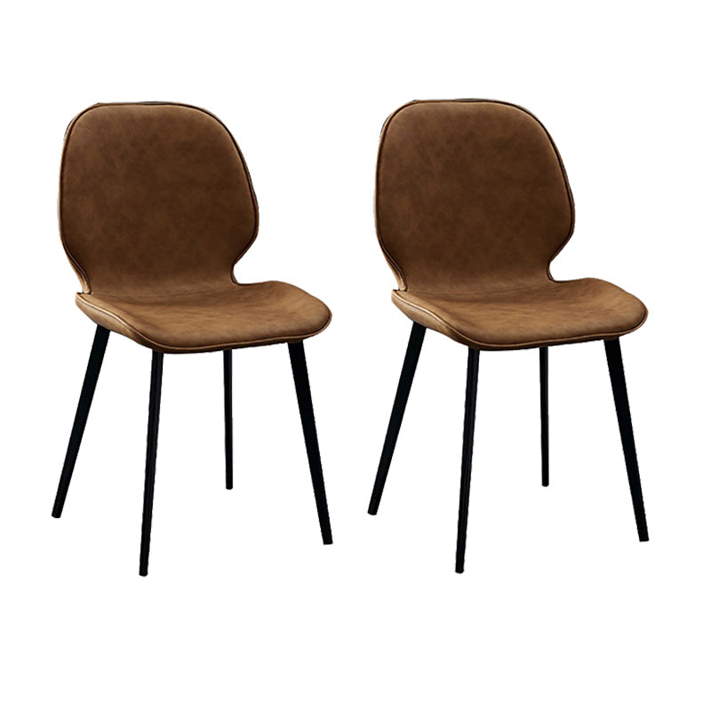 Industrial Style Side Chair Wingback Dining Room Chair for Home