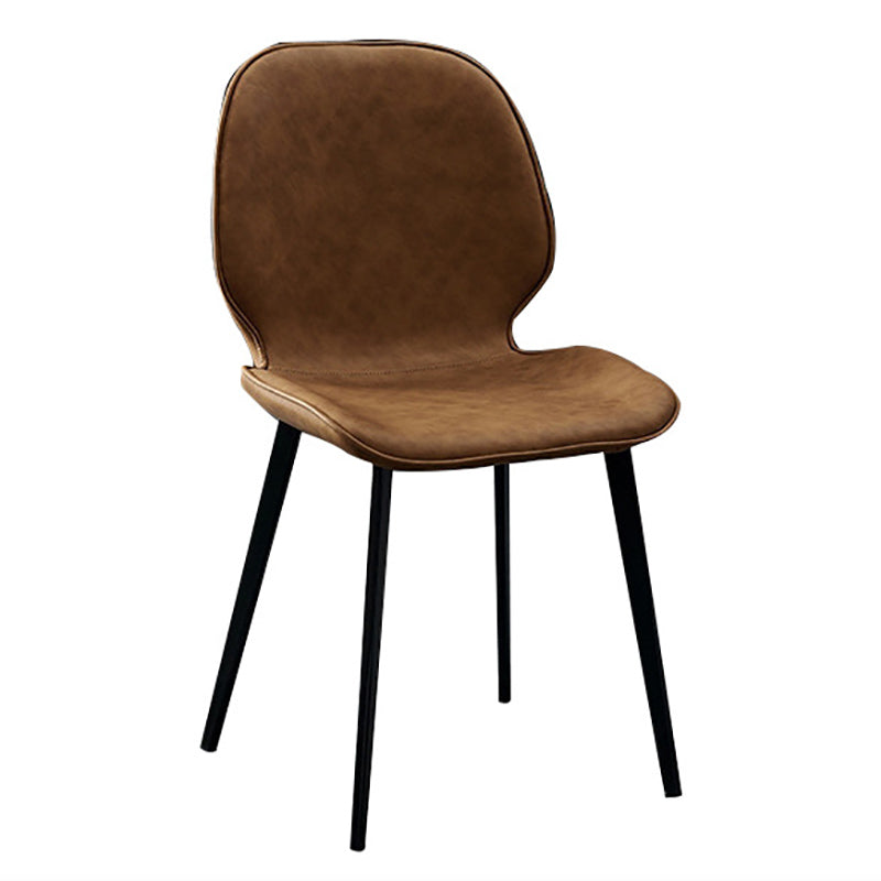 Industrial Style Side Chair Wingback Dining Room Chair for Home