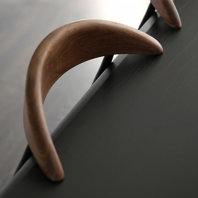 Industrial Style Side Chair Open Back Stackable Dining Room Chair