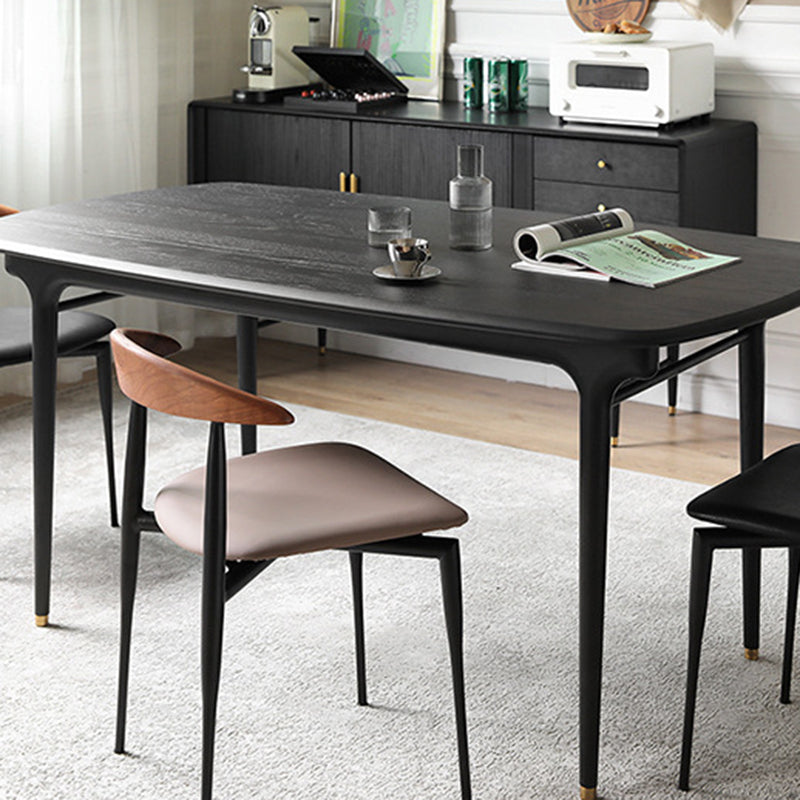 Industrial Style Side Chair Open Back Stackable Dining Room Chair