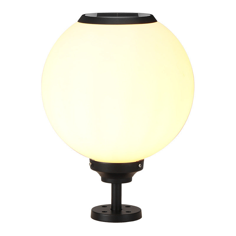 Contemporary Pillar Lamp Minimalist Outdoor Light for Garden