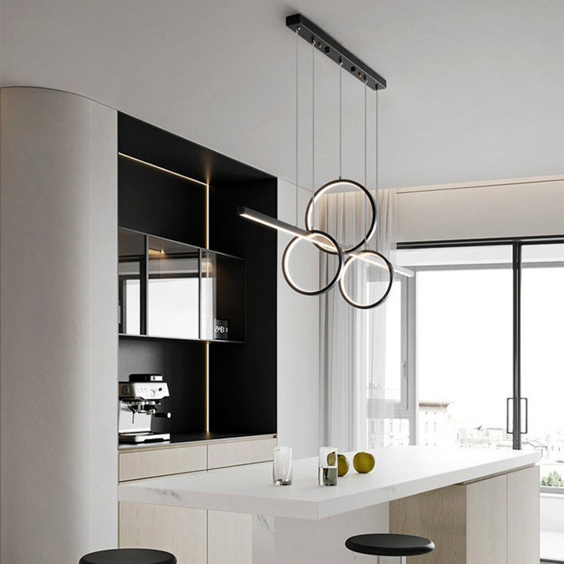 Geometric Island Pendant Lights Modern Metal Island Pendant Lighting