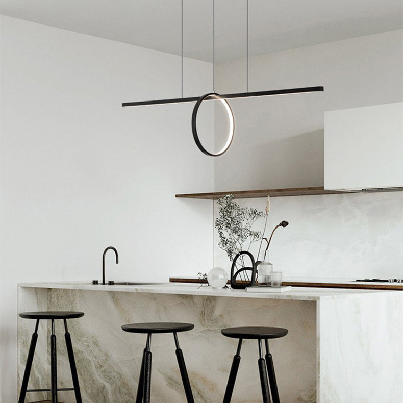 Geometric Island Pendant Lights Modern Metal Island Pendant Lighting