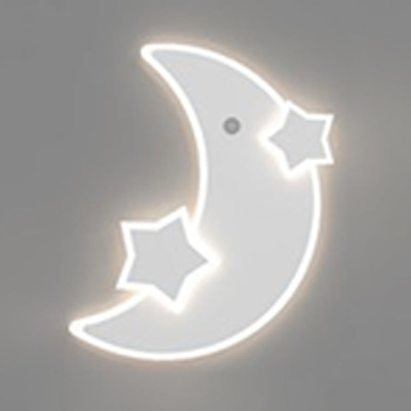 Nordic Style Metal Wall Light Acrylic Shade Wall Lamp for Children's Room