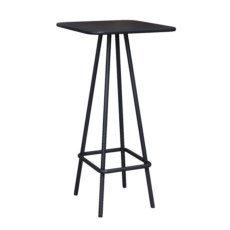 Modern 1/2/3 Piece Bar Table Set Metal Bar Table Set for Outdoor