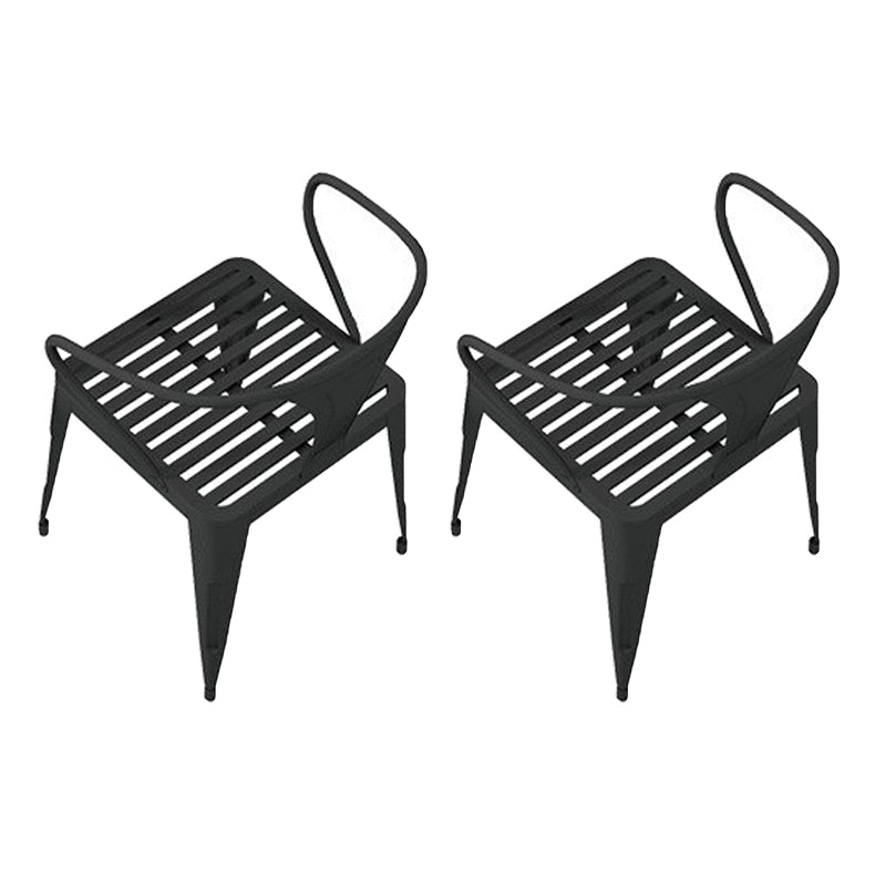 Modern Metal Bistro Set 1/5/7 Pieces Dining Bistro Set for Outdoor