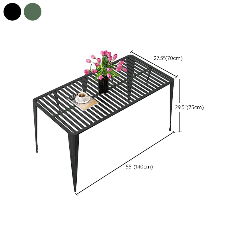 Modern Metal Bistro Set 1/5/7 Pieces Dining Bistro Set for Outdoor
