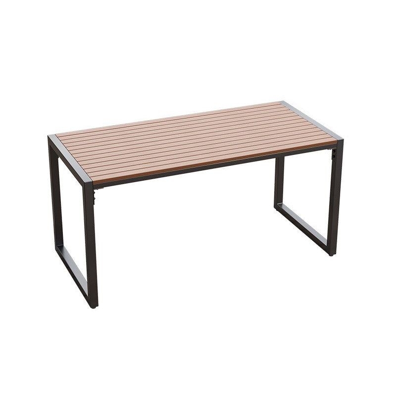 Rectangular Modern Picnic Table 1/3 Pieces Reclaimed Wood Dining Picnic Table