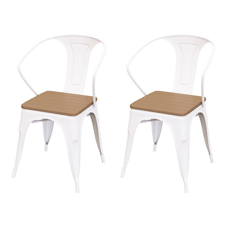 Modern Round Dining Set 1/2/3/5 Pieces Reclaimed Wood Dining Set for Outdoor