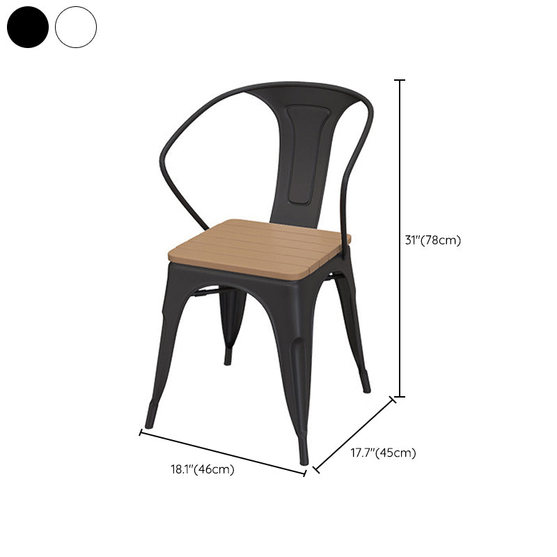 Modern Round Dining Set 1/2/3/5 Pieces Reclaimed Wood Dining Set for Outdoor