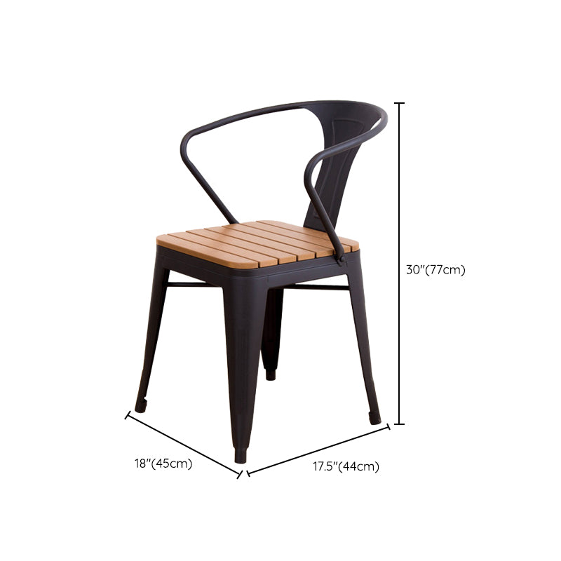 Modern Round Dining Set 1/2/5/7 Pieces Reclaimed Wood Dining Table Set for Outdoor