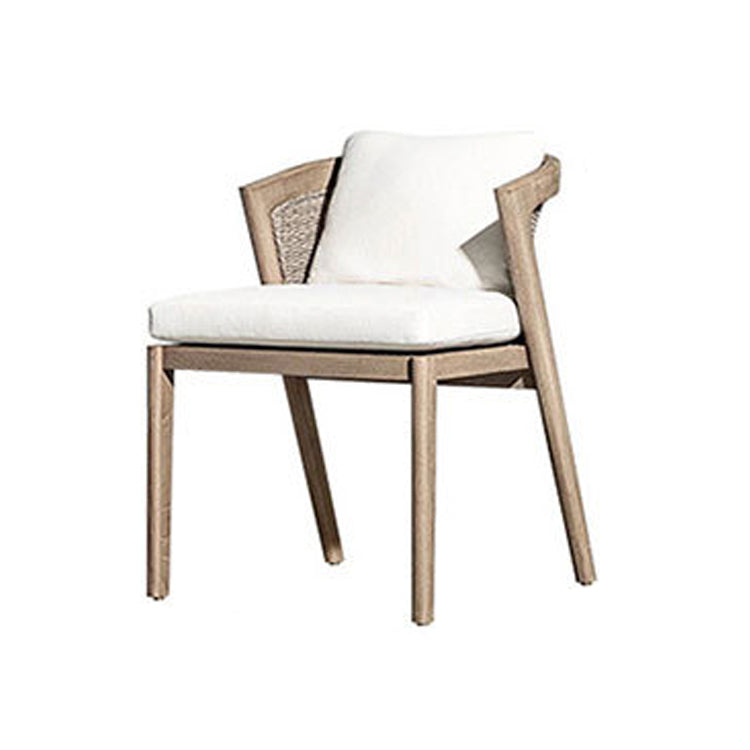 Bohemian Style 1/7 Pieces Dining Table Set Solid Wood Dining Table Set for Outdoor