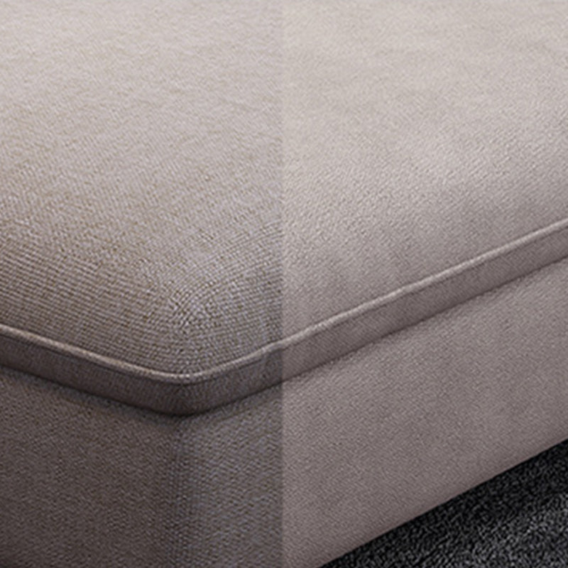 Pillow Top Arm Sectional Modern Linen 4-seat 125.98" Wide Sectional