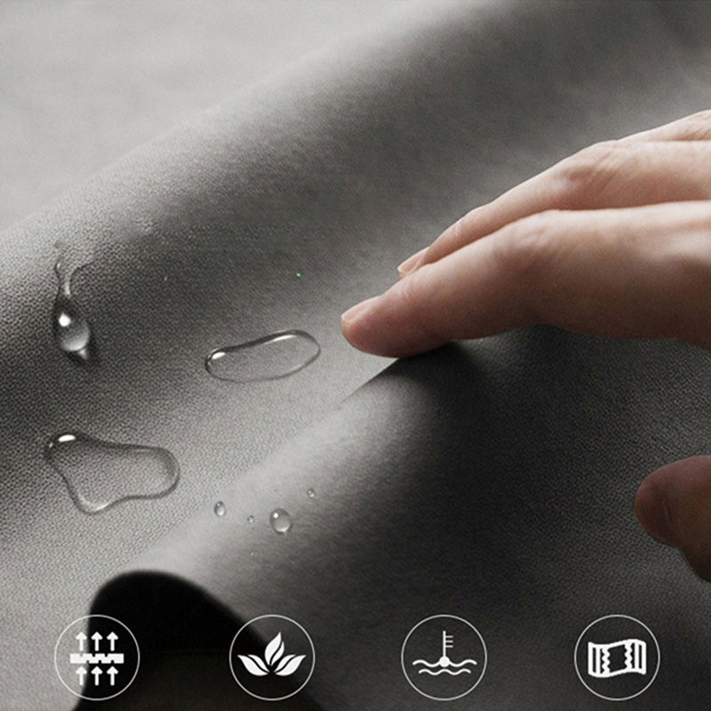 Scandinavian Sleeper Sofa Light Gray Sofa Bed with Detachable Mattress