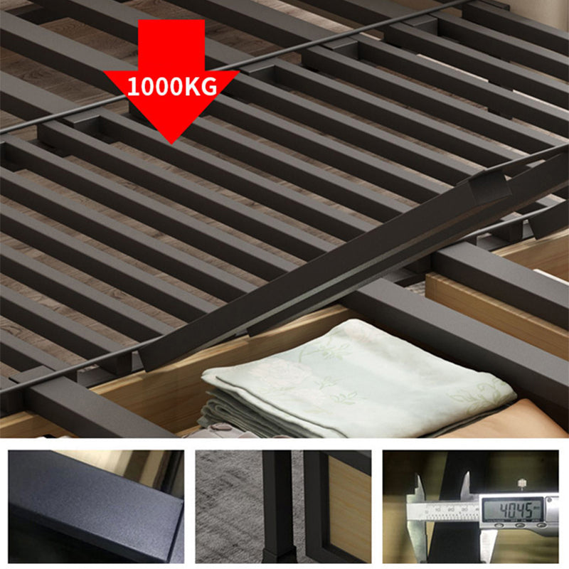 Scandinavian Sleeper Sofa Light Gray Sofa Bed with Detachable Mattress