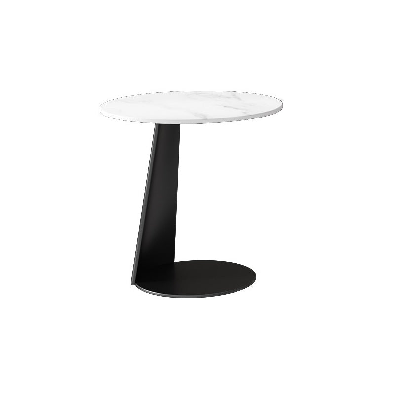 Glam Cocktail Table Pedestal/3 Legs Slate Round Single Coffee Table