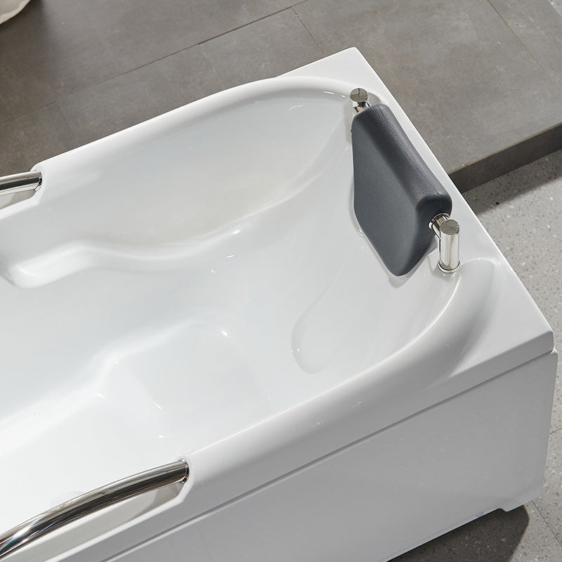 Modern with Faucet Bathtub Bathroom Soaking Rectangular Bath Tub