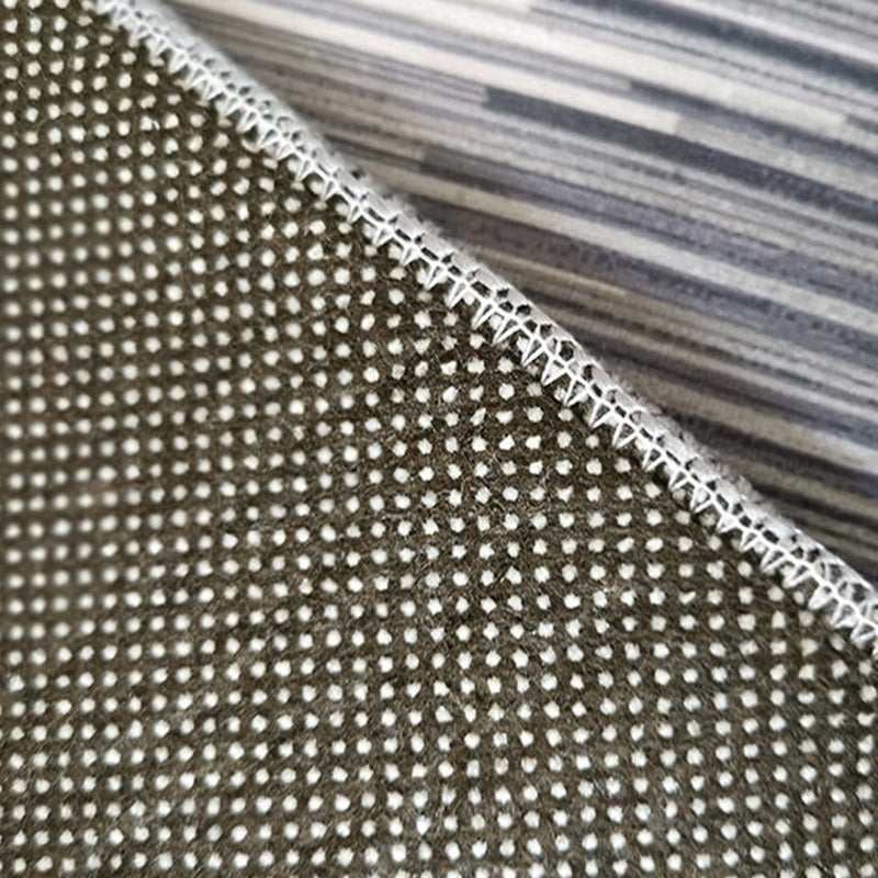 Light Orange Irregular Line Rug Polyester Modern Rug Washable Rug for Living Room