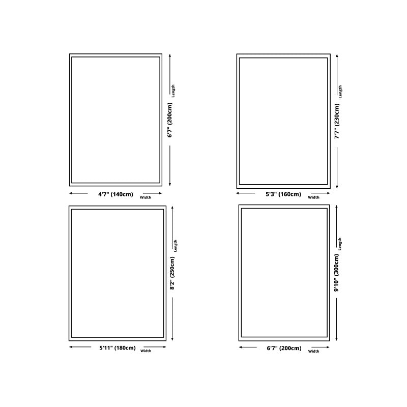 Purple Abstract Graphic Rug Polyester Modern Rug Washable Rug for Home Decor