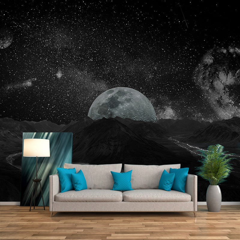 Environmental Wall Mural Wallpaper Vast Universe Living Room Wall Mural